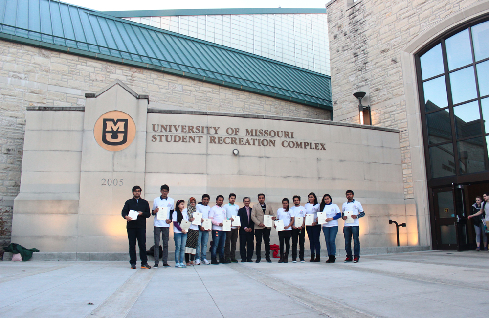 University of Missouri students